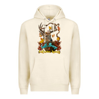 Tofu Fall Breeze And Autumn Leaves Deer Premium Hoodie - LillyAllenDesigns