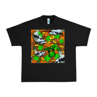 Black St patricks  duck with leprechaun hat  seamless Urban Heavy Tee - FaDigitalArtStudio