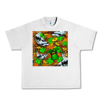Lunar Rock St patricks  duck with leprechaun hat  seamless Urban Heavy Tee - FaDigitalArtStudio