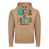 Mama Of Drama Girl Mom Vintage Hoodie | Teevron