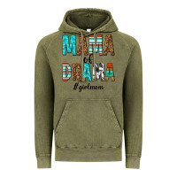 Vintage Olive mama of drama girl mom Vintage Hoodie - texasbilliewilder