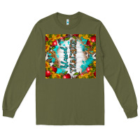 Army Green blessed teacher tumbler Long Sleeve Tee - BundleAndBundleShop