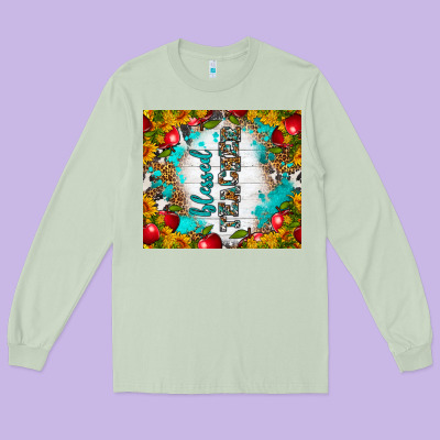 Blessed Teacher Tumbler Long Sleeve Tee Designed By Bundleandbundleshop