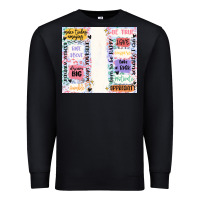 Black positive affirmation Premium Sweatshirt - MaliasSmallBusiness