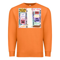 Carrot positive affirmation Premium Sweatshirt - MaliasSmallBusiness