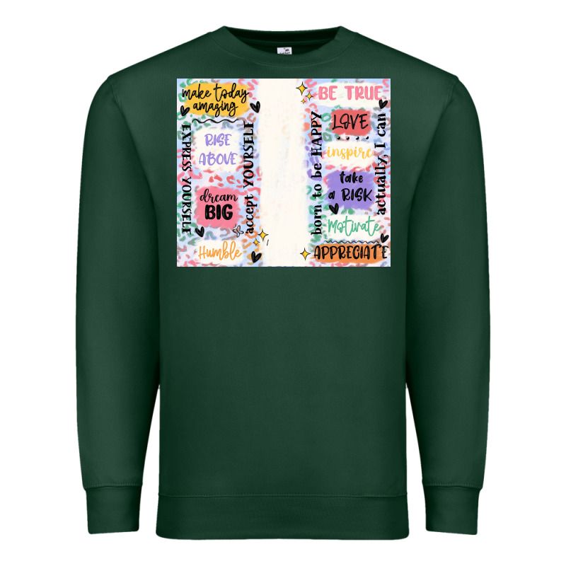 Positive Affirmation Premium Sweatshirt by MaliasSmallBusiness | Teevron