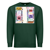 Sports Green positive affirmation Premium Sweatshirt - MaliasSmallBusiness