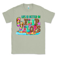 Matcha life is better in flip flops Classic Tee - AdoDesignShop