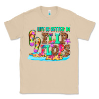 Mushroom life is better in flip flops Classic Tee - AdoDesignShop