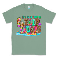 Sage life is better in flip flops Classic Tee - AdoDesignShop