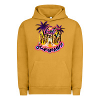 Pigment Peanut Butter Hot Mom summer Urban Hoodie - NancyCooperArtShop