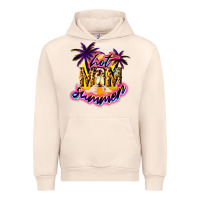 Sandshell Hot Mom summer Urban Hoodie - NancyCooperArtShop