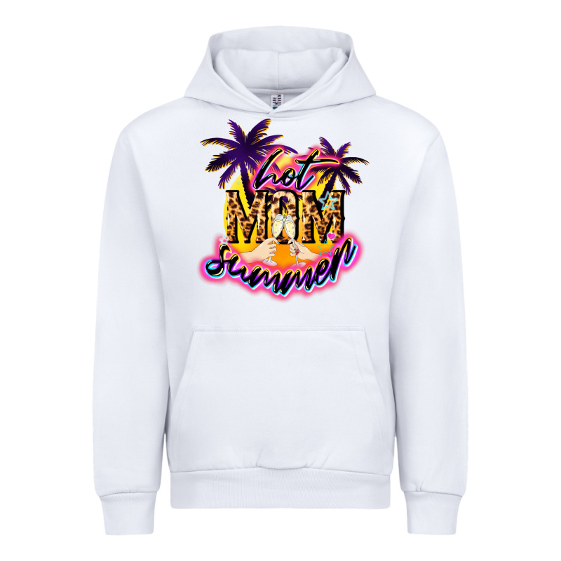 Hot Mom Summer Urban Hoodie by NancyCooperArtShop | Teevron