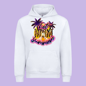 Hot Mom Summer Urban Hoodie Designed By Nancycooperartshop