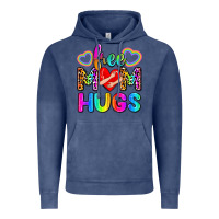 Vintage Denim free mom hugs Vintage Hoodie - Zillion Design Studio