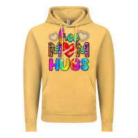 Vintage Mustard free mom hugs Vintage Hoodie - Zillion Design Studio