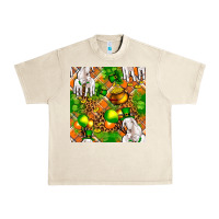 Sandshell St patricks  goat family with balloons seamless Urban Heavy Tee - FaDigitalArtStudio