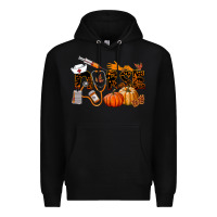 Black Fall Nurse Premium Hoodie - LillyAllenDesigns
