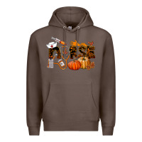 Coffee Fall Nurse Premium Hoodie - LillyAllenDesigns