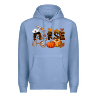 Colony Blue Fall Nurse Premium Hoodie - LillyAllenDesigns
