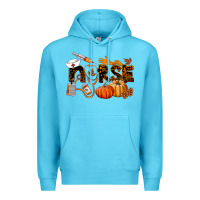 Ocean Blue Fall Nurse Premium Hoodie - LillyAllenDesigns