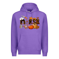Purple Fall Nurse Premium Hoodie - LillyAllenDesigns