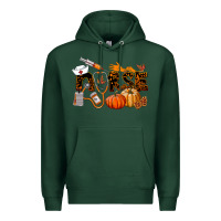 Sports Green Fall Nurse Premium Hoodie - LillyAllenDesigns