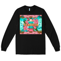 Black teacher floral pencil tumbler Long Sleeve Tee - BundleAndBundleShop