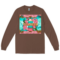 Chestnut teacher floral pencil tumbler Long Sleeve Tee - BundleAndBundleShop