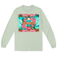 Matcha teacher floral pencil tumbler Long Sleeve Tee - BundleAndBundleShop