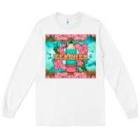 White teacher floral pencil tumbler Long Sleeve Tee - BundleAndBundleShop
