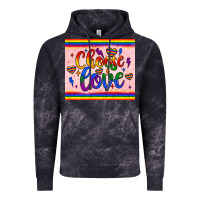 Cloud Black choose love tumbler Vintage Hoodie - JahusDesignShop