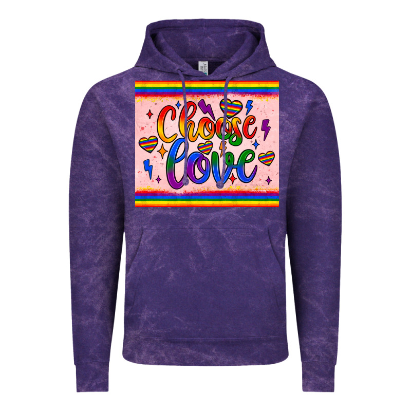 Choose Love Tumbler Vintage Hoodie by JahusDesignShop | Teevron