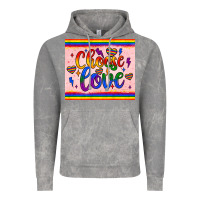 Cloud Rock choose love tumbler Vintage Hoodie - JahusDesignShop
