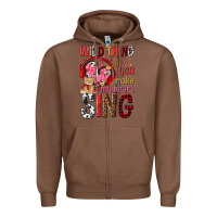 Chestnut wild thing you make my heart sing Zipper Hoodie - NancyCooperArtShop