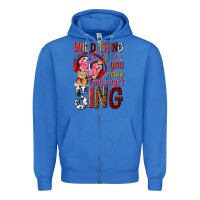 True Royal wild thing you make my heart sing Zipper Hoodie - NancyCooperArtShop