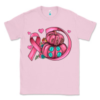 Bubblegum Pink cancer ribbon pumpkins Classic Tee - JahusDesignShop