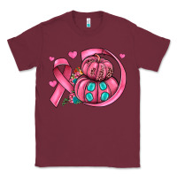 Burgundy cancer ribbon pumpkins Classic Tee - JahusDesignShop