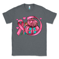 Charcoal Heather cancer ribbon pumpkins Classic Tee - JahusDesignShop