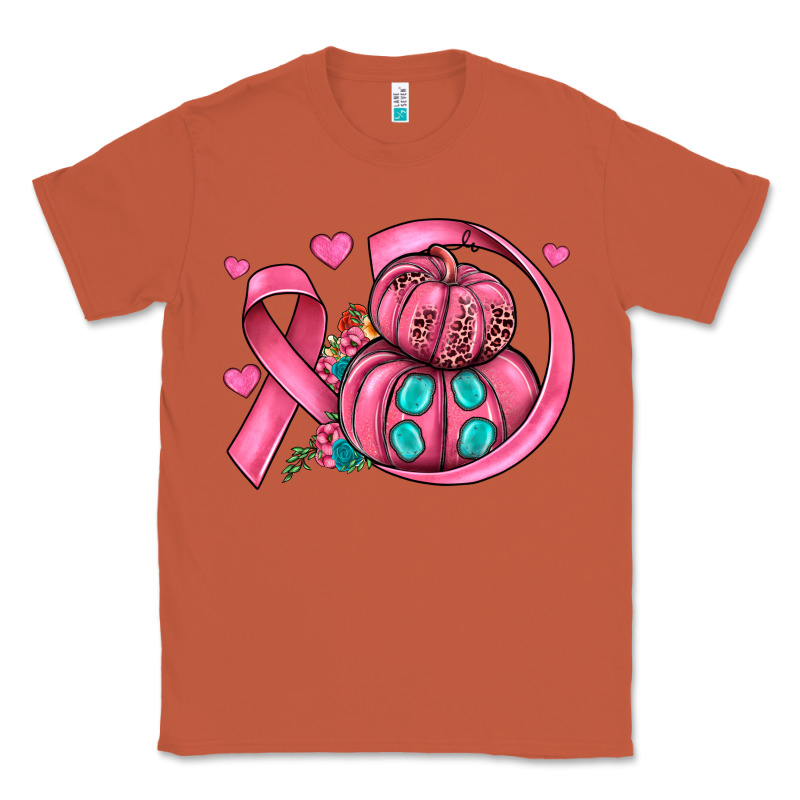 Cancer Ribbon Pumpkins Classic Tee by JahusDesignShop | Teevron