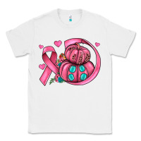 White cancer ribbon pumpkins Classic Tee - JahusDesignShop