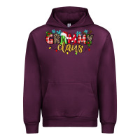 Mauve Wine Grammy Claus Urban Hoodie - texasbilliewilder