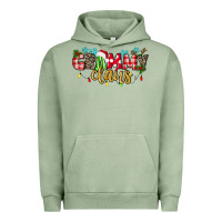 Pigment Oil Green Grammy Claus Urban Hoodie - texasbilliewilder