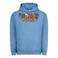 Pigment Pebble Blue Grammy Claus Urban Hoodie - texasbilliewilder