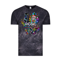 Cloud Black love autism Vintage Tee - SublimationCraftShop
