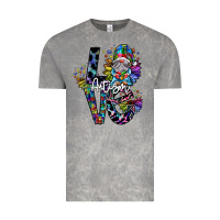 Cloud Rock love autism Vintage Tee - SublimationCraftShop