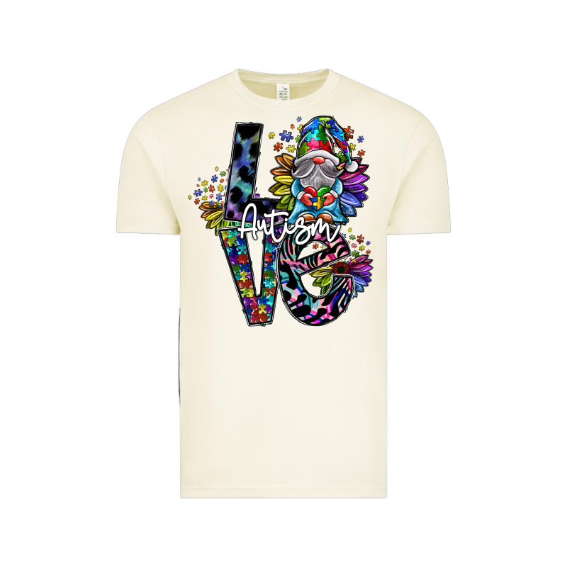Love Autism Vintage Tee by SublimationCraftShop | Teevron
