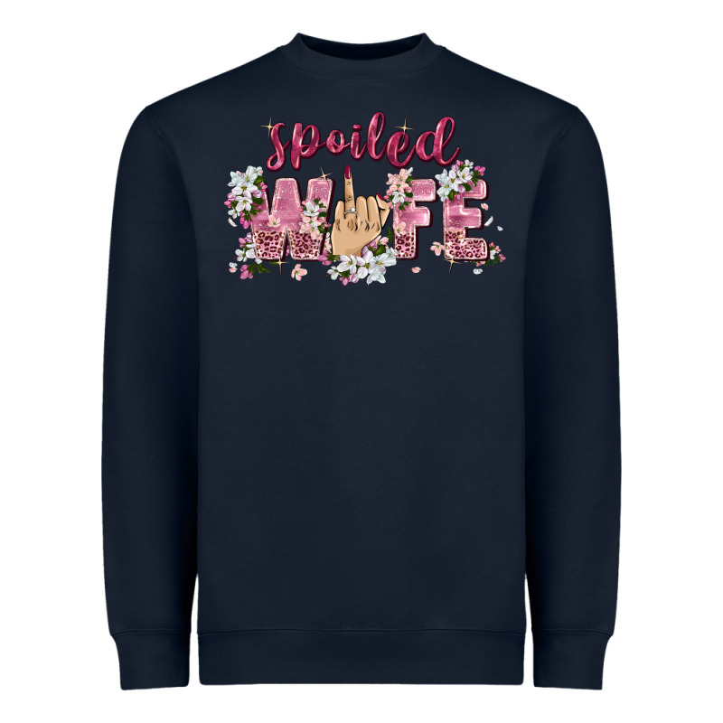Spoiled Wife Heavyweight Sweatshirt by Zillion Design Studio | Teevron