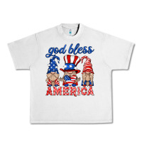 Lunar Rock god bless america gnome Urban Heavy Tee - HRA Design Shop