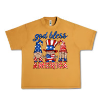 Peanut Butter god bless america gnome Urban Heavy Tee - HRA Design Shop